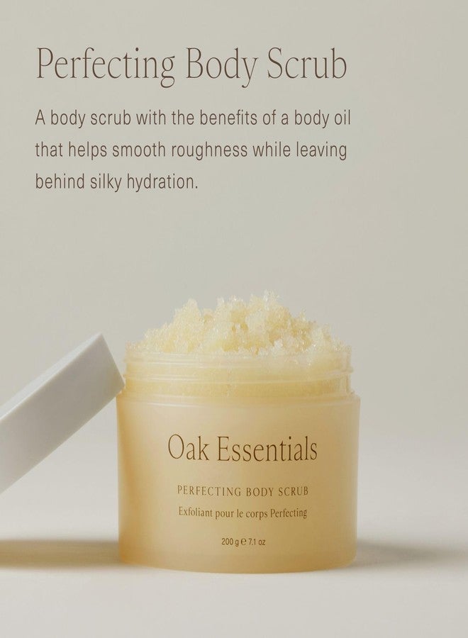Oak Essentials Perfecting Body Scrub | Gentle Sugar Body Exfoliator for Visibly Smoother, Softer Skin, 7.1 Oz - Image 2